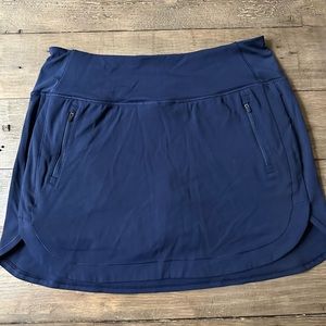 Athleta fairway golf skirt 16” size L